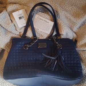 New Calvin Klein purse.  Blue/ ink ink